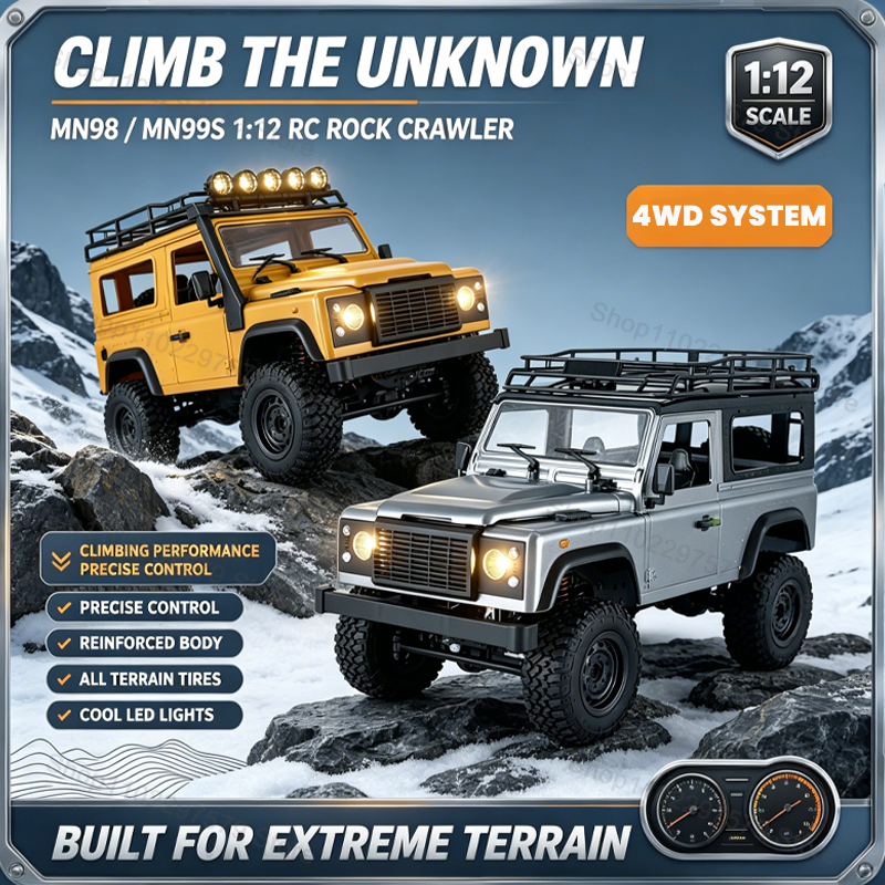 Interior Design Remote - MN98 MN99S 1:12 4WD RC Rock