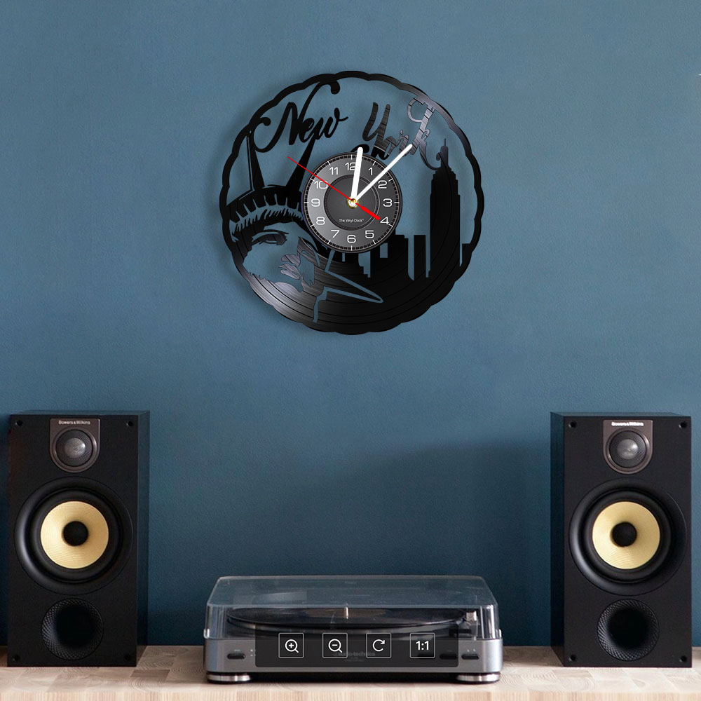 New York Skyline Vintage Vinyl - مراجعة Interior Design York وسعره