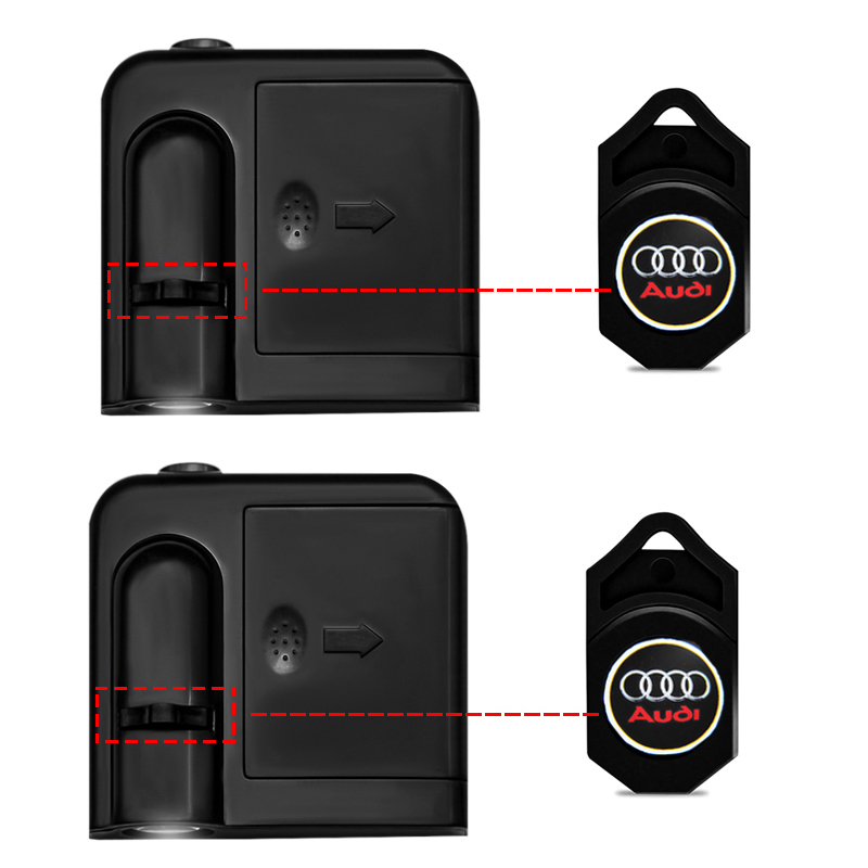 Car styling Door LED Wireless  - مراجعة Interior Design Intern وسعره