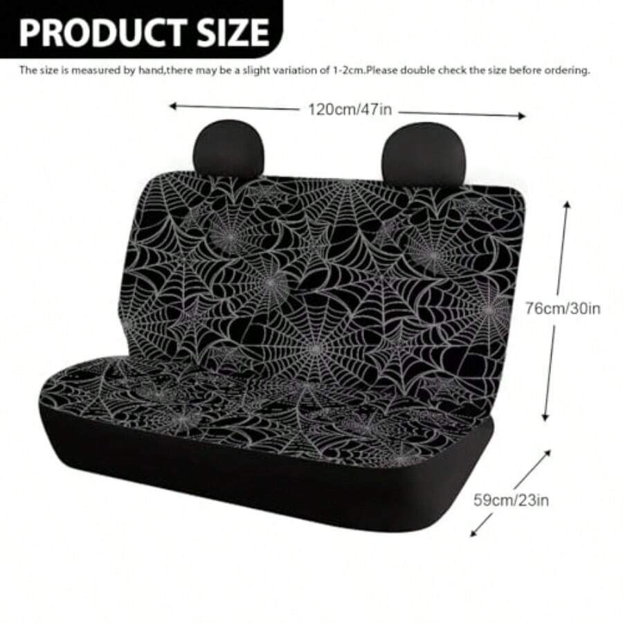 Black Spider Web Print Car Sea - مراجعة Interior Design Web Free وسعره