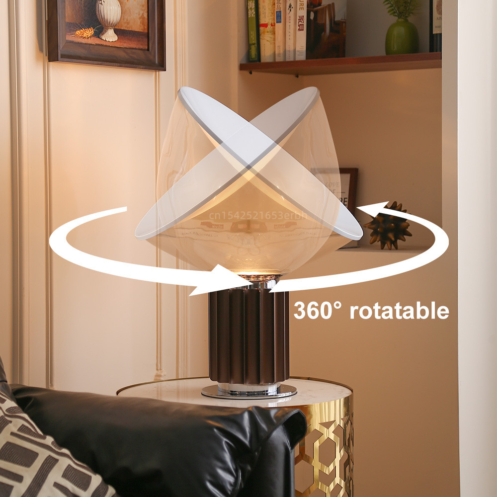 Modern Glass Table Lamp Metal  - مراجعة Interior Design Remote وسعره