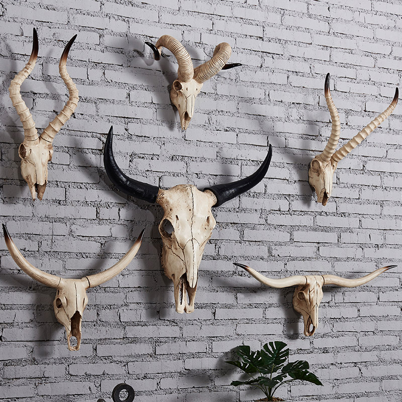 Artificial Cow Skull Sheep Sku - مراجعة Interior Design Home Decor وسعره