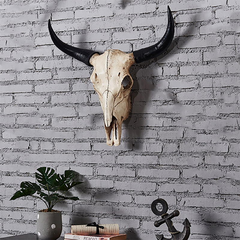 Artificial Cow Skull Sheep Sku - مراجعة Interior Design Home Decor وسعره