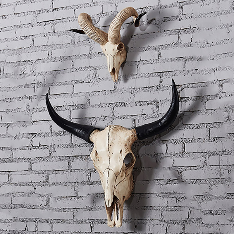Artificial Cow Skull Sheep Sku - مراجعة Interior Design Home Decor وسعره
