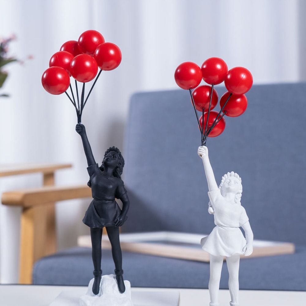 Resin Banksy Figurines for Int - مراجعة Interior Design Home Decor وسعره