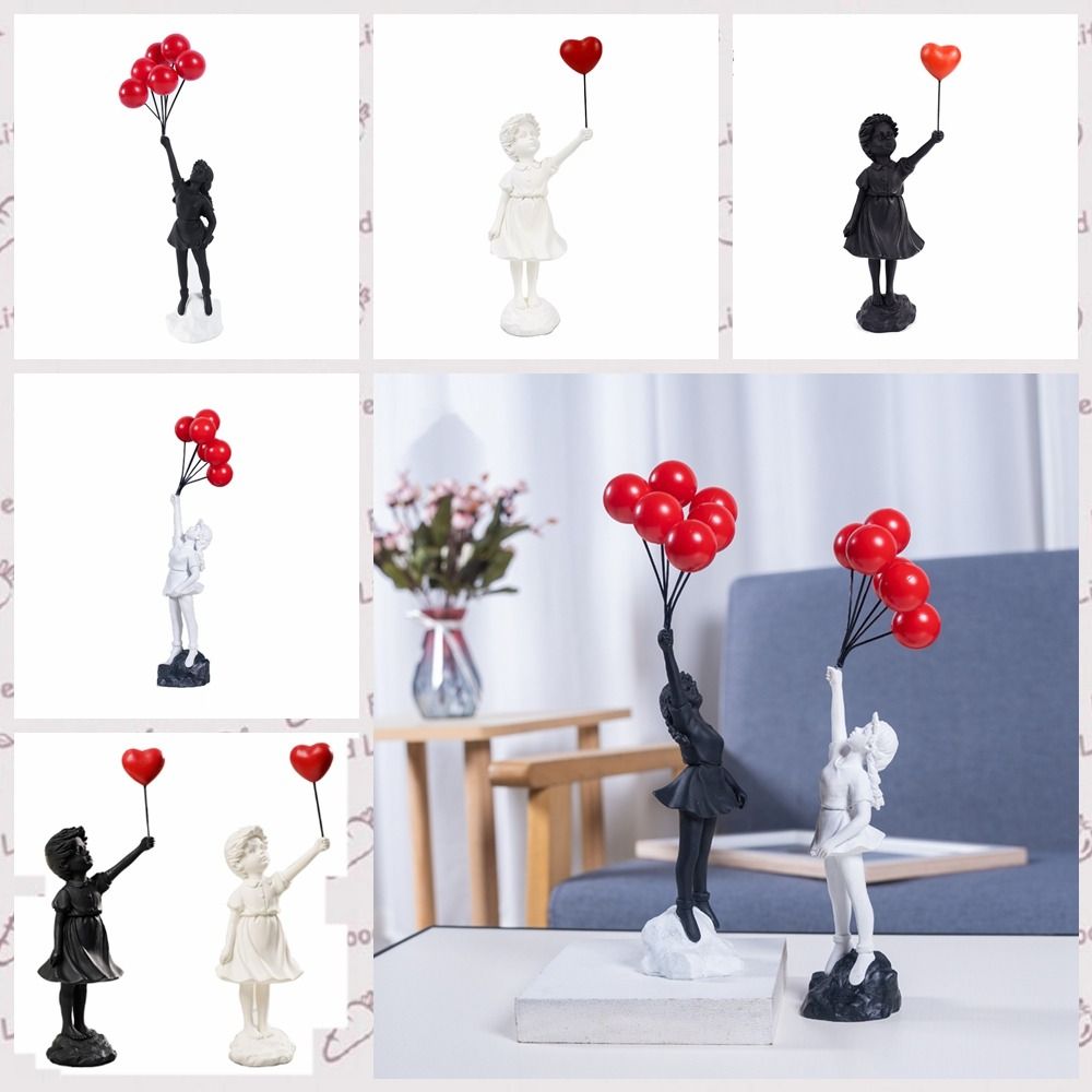Resin Banksy Figurines for Int - مراجعة Interior Design Home Decor وسعره