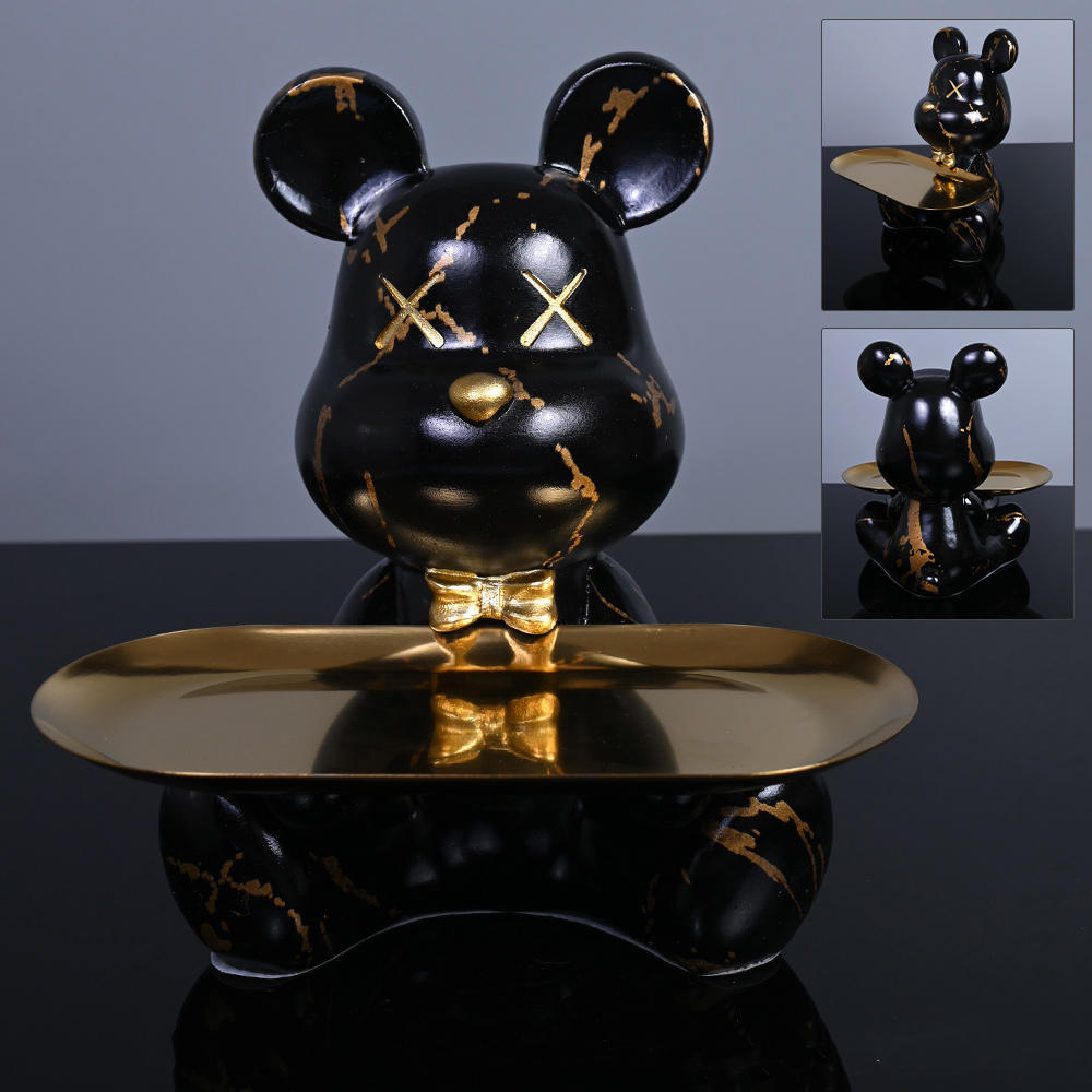 Colorful Bear Statues and Scul - مراجعة Interior Design Home Decor وسعره