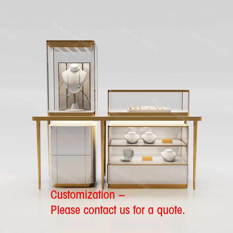 custom.New Jewelry Display sho - مراجعة Interior Design News وسعره
