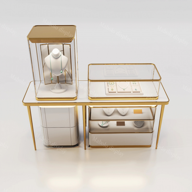 custom.New Jewelry Display sho - مراجعة Interior Design News وسعره