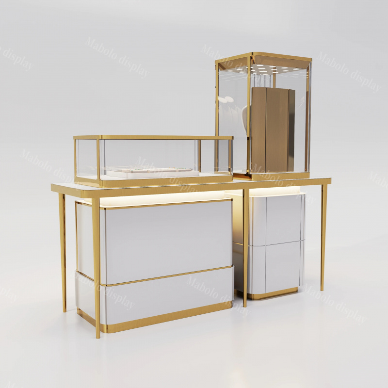 custom.New Jewelry Display sho - مراجعة Interior Design News وسعره