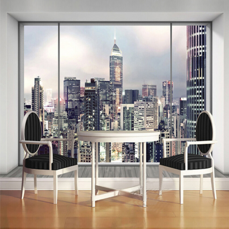 New York Sunrise 3D Window Cit - مراجعة Interior Design York وسعره