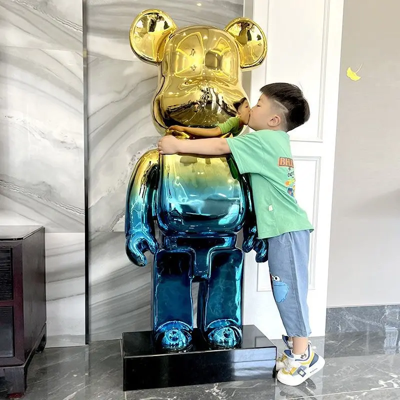 50/80cm Gradient Bear Figure P - مراجعة Interior Design Home Decor وسعره