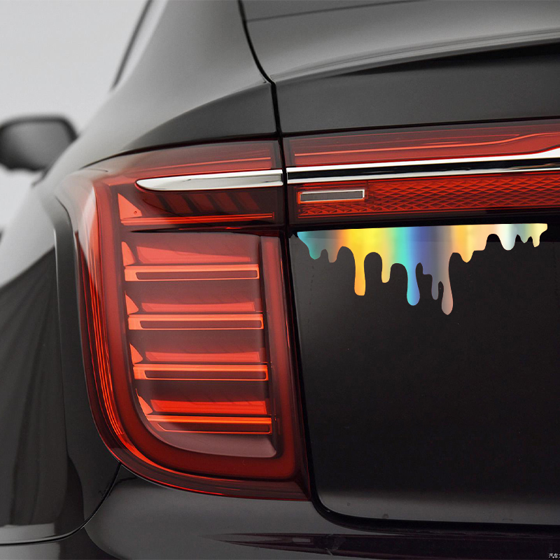G015 14X5CM Car Red Blood Drip - مراجعة Interior Design Intern وسعره