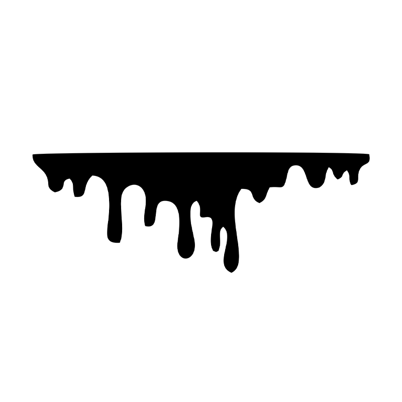 G015 14X5CM Car Red Blood Drip - مراجعة Interior Design Intern وسعره