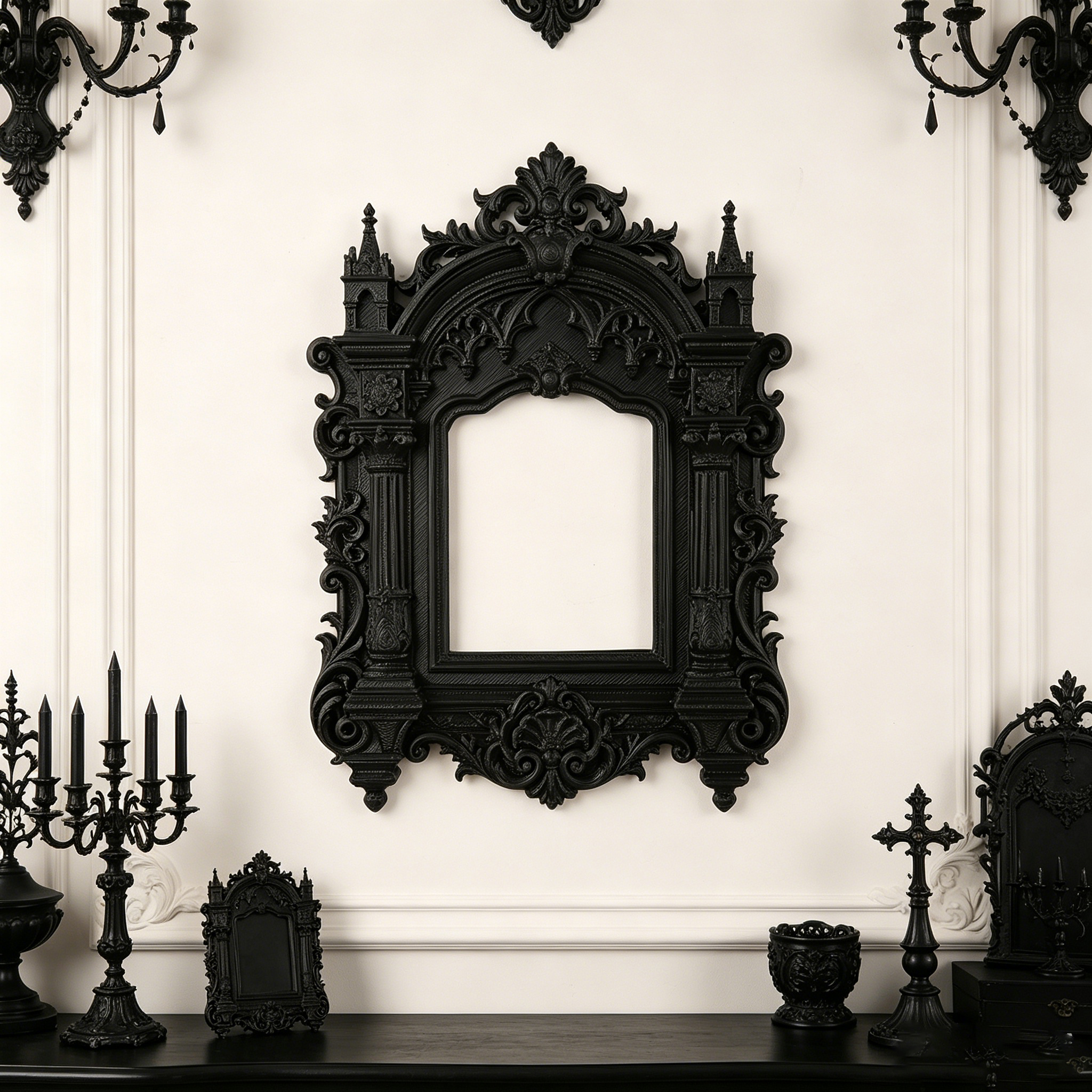 Cross-border Gothic castle rel - مراجعة Interior Design Home Decor وسعره