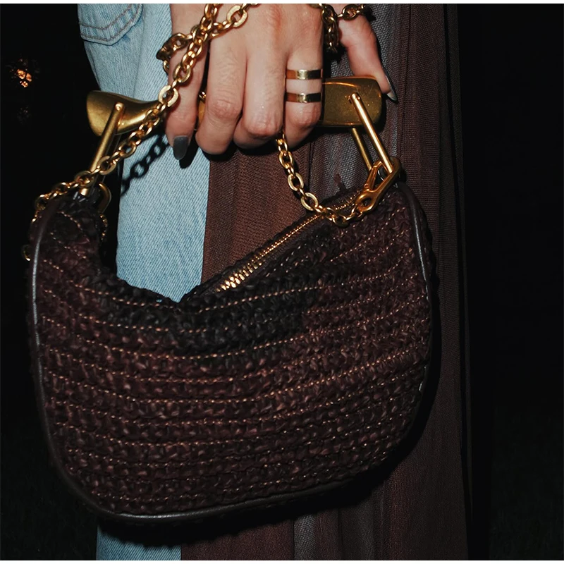 Gold Handle Brand Handwoven Ha - مراجعة Interior Design High End وسعره