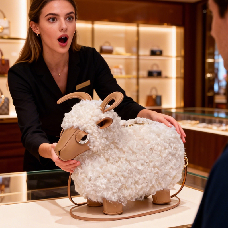 New Fashion Design Cute Sheep  - مراجعة Interior Design High End وسعره