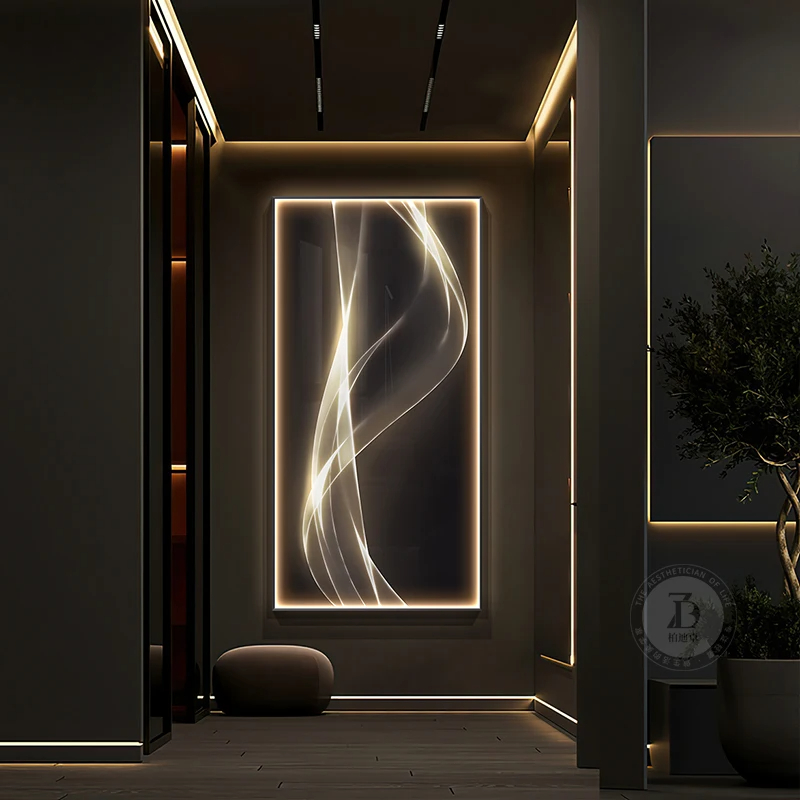 Modern Line Wall Lamp Designer - مراجعة Interior Design Remote وسعره