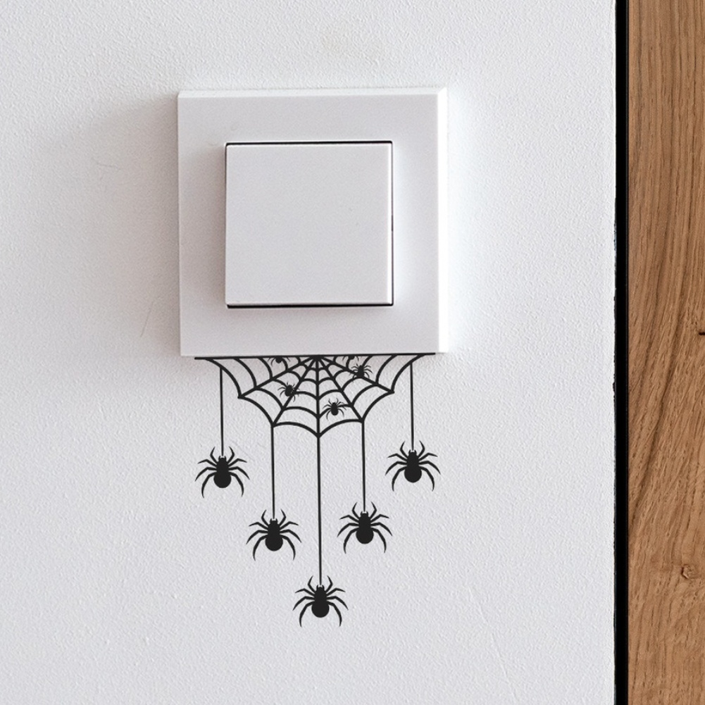Halloween Web Wall Decal for L - مراجعة Interior Design Web Free وسعره