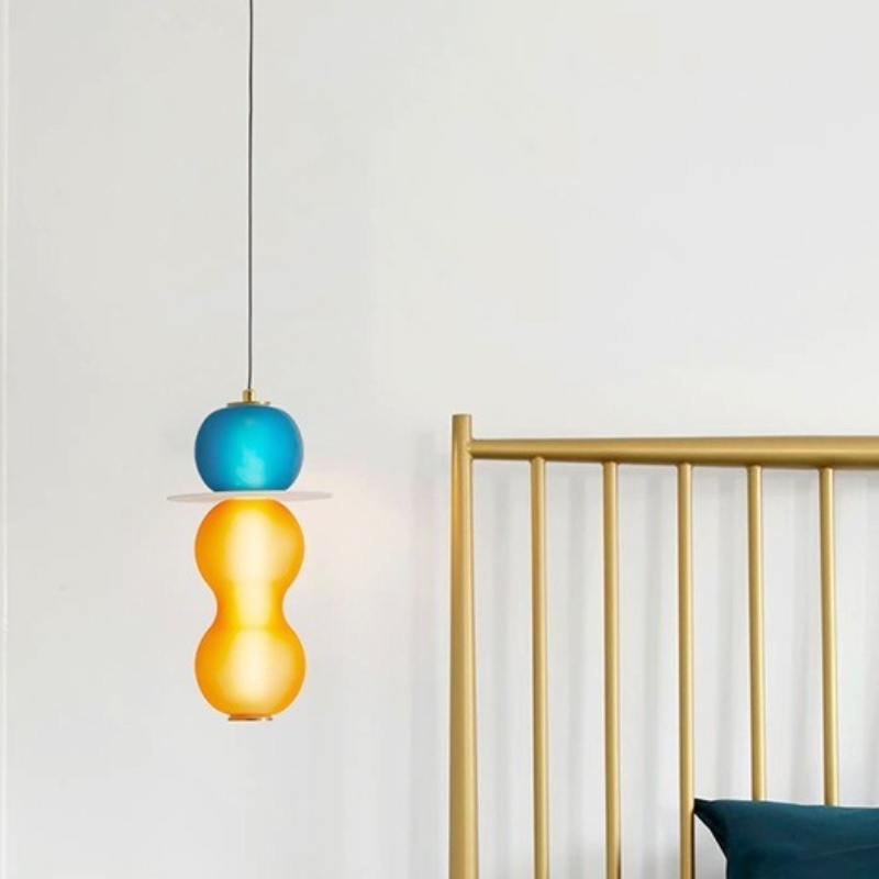 Designer Colored Glass Small P - مراجعة Interior Design Remote وسعره