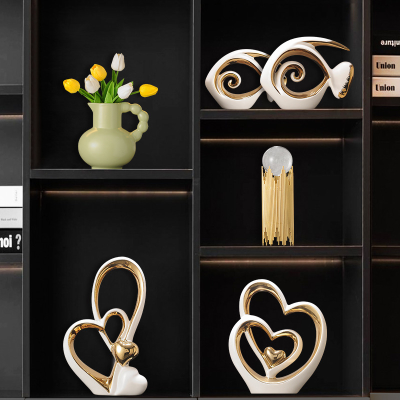Golden Hollow Ceramic Handicra - مراجعة Interior Design Home Decor وسعره