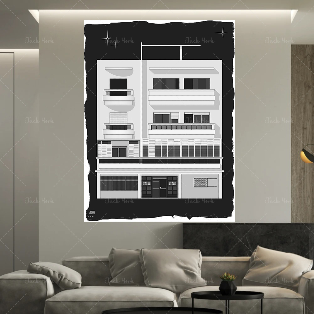 Bauhaus Tel Aviv Print | Moder - مراجعة Interior Design York وسعره