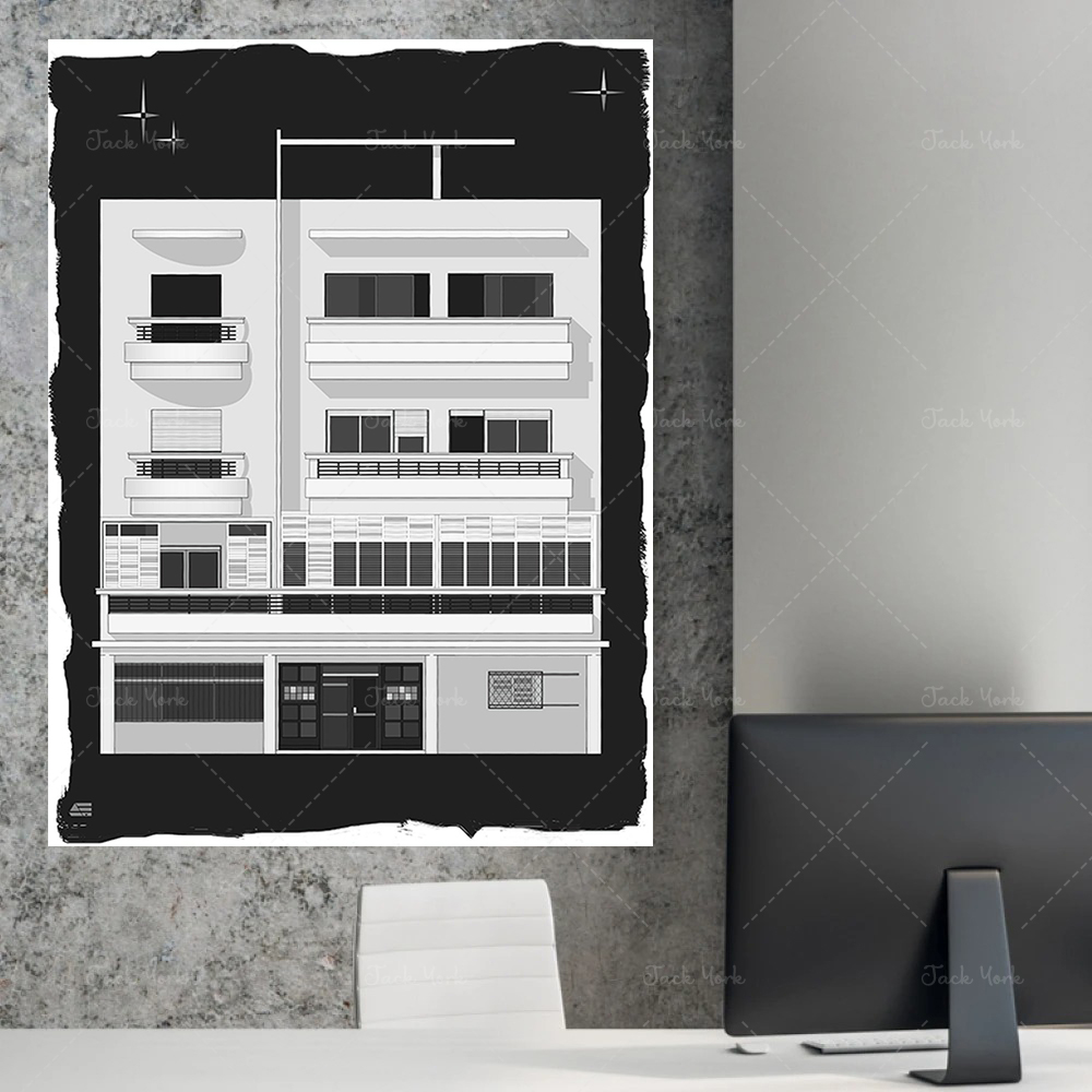 Bauhaus Tel Aviv Print | Moder - مراجعة Interior Design York وسعره