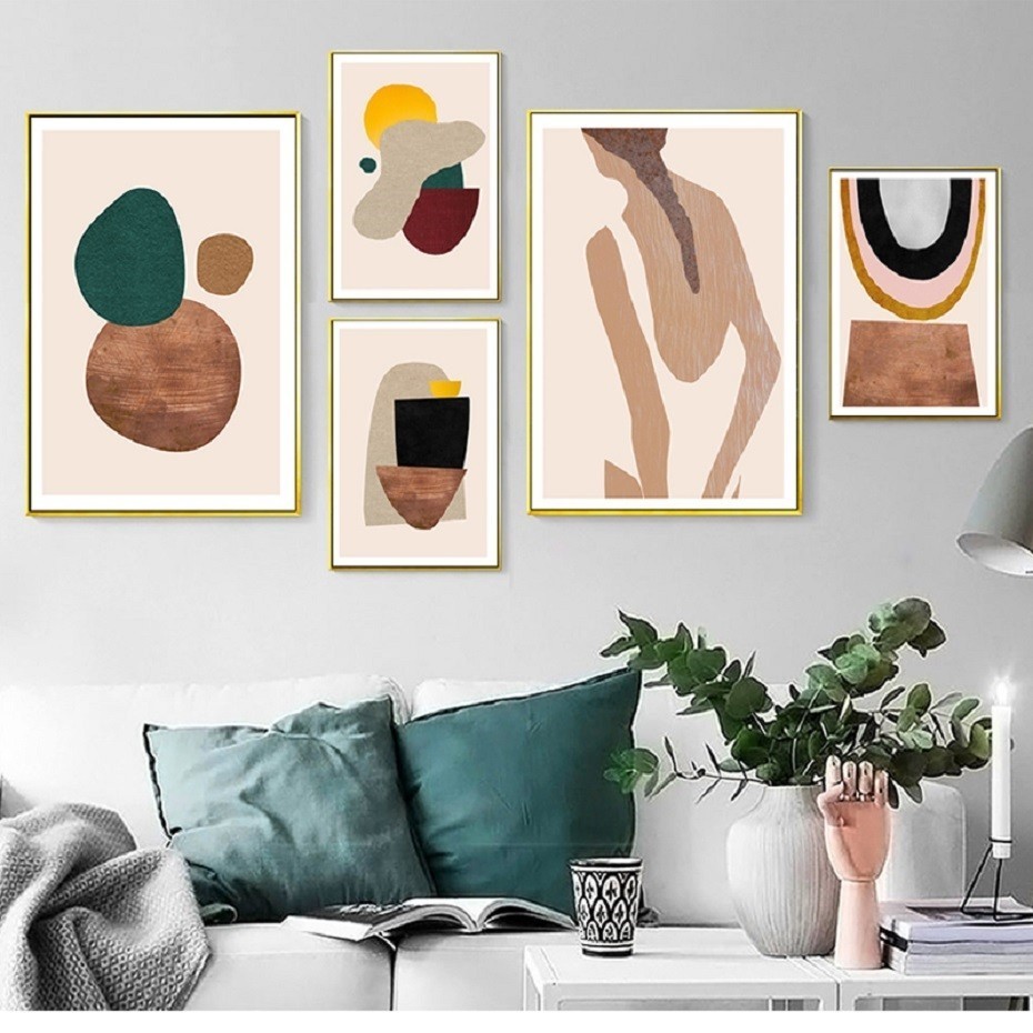 Abstract Scandinavia Posters P - مراجعة Interior Design York وسعره