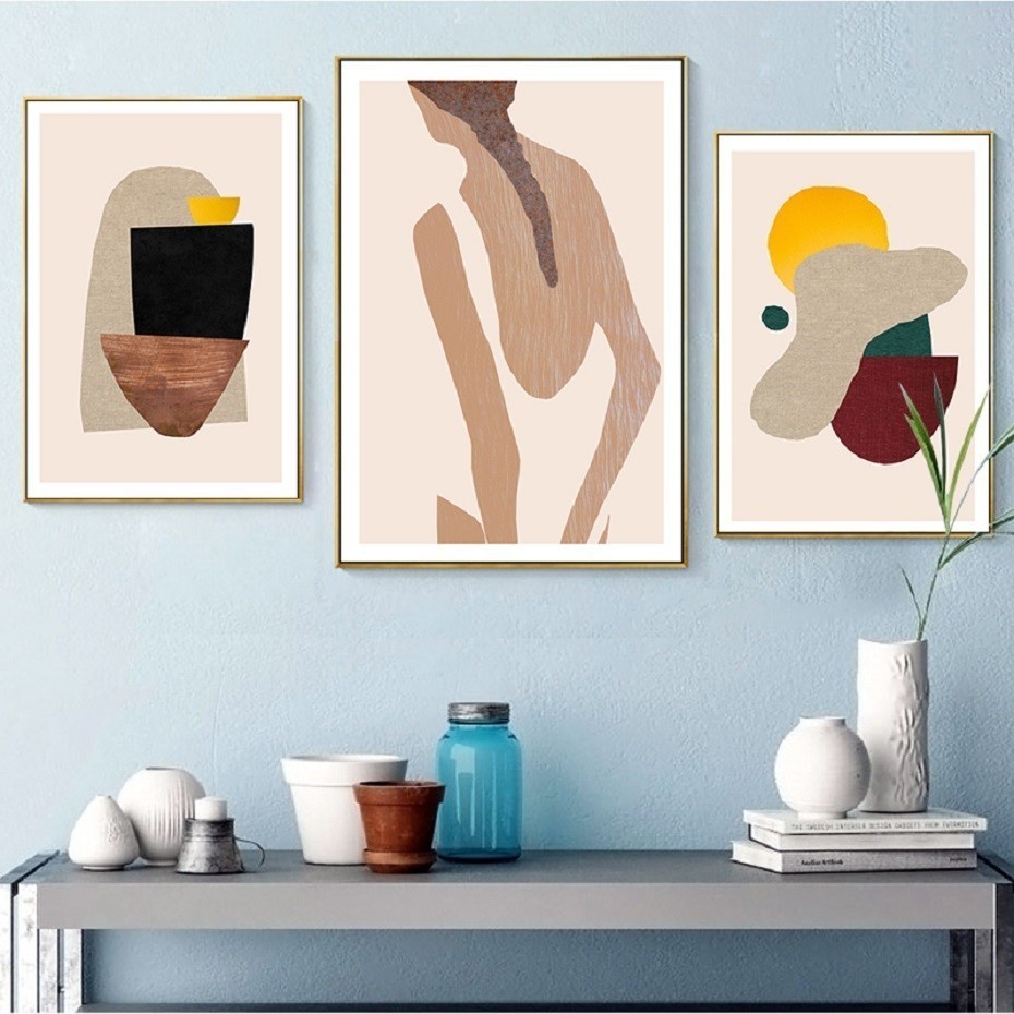 Abstract Scandinavia Posters P - مراجعة Interior Design York وسعره