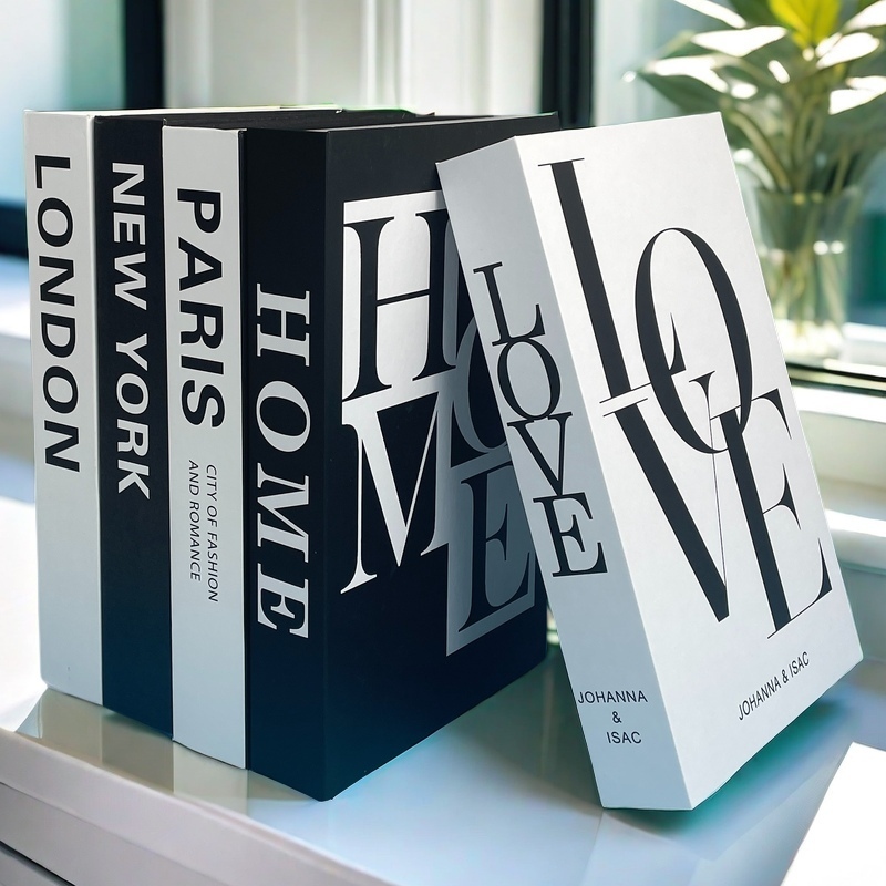 Luxury Fake Book Storage Box P - مراجعة Interior Design York وسعره